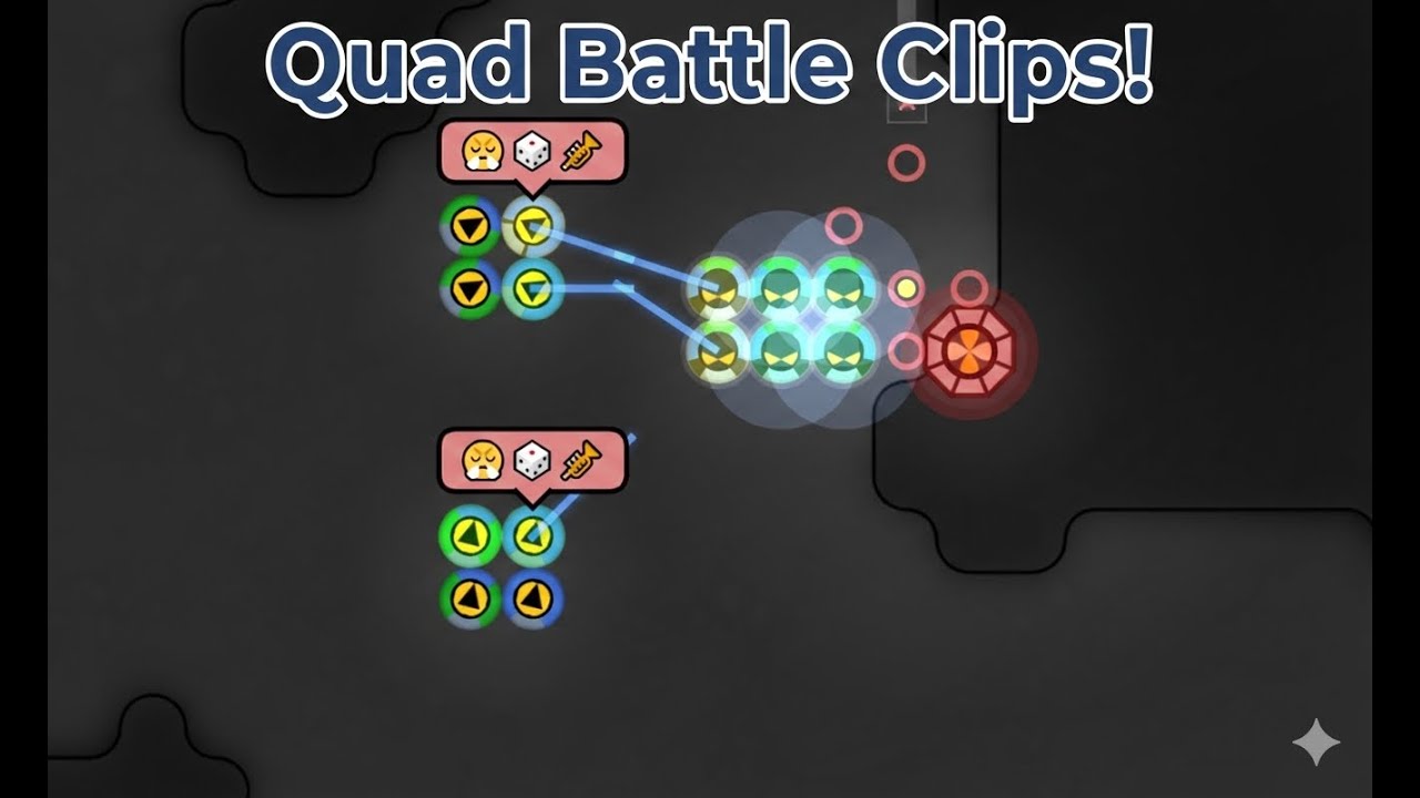 Quad Battle Clips | Screeps: World (Jan 2026)