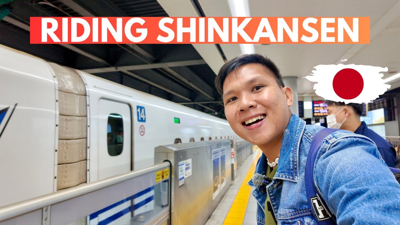 Riding Japan's Bullet Train for the First Time | Tokyo to Kyoto Shinkansen