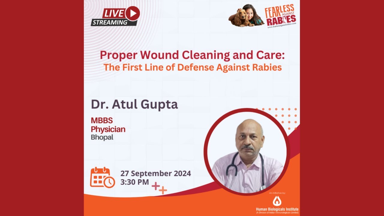 Proper Wound Cleaning and Care: The First Line of Defense Against Rabies