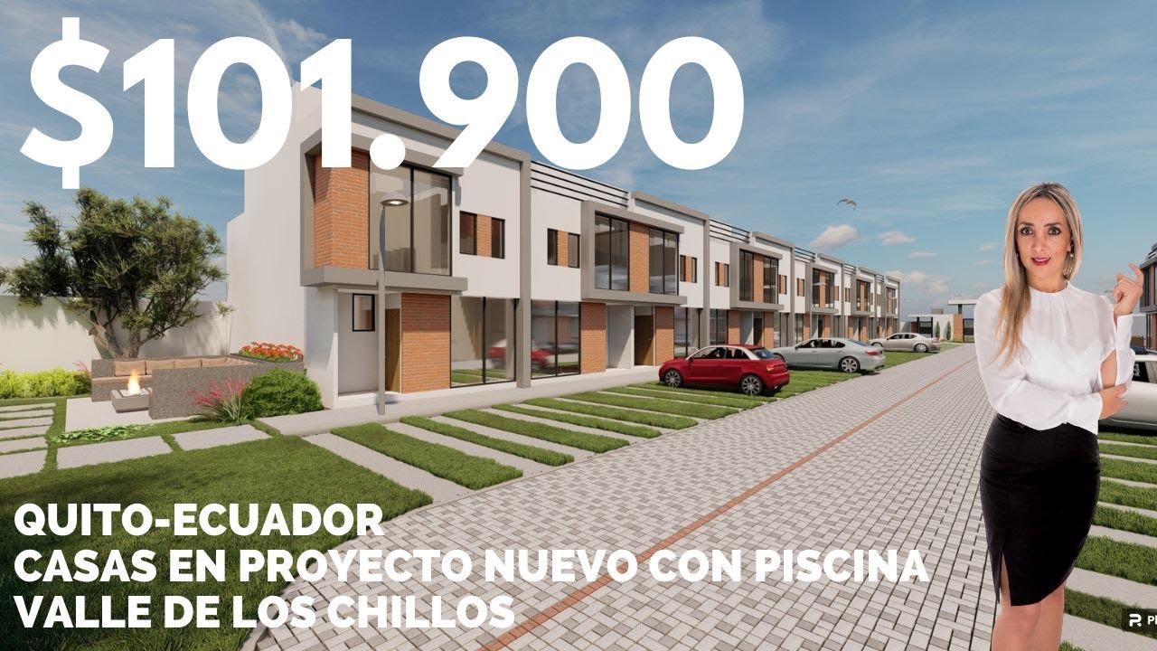VENTA DE CASAS NUEVAS EN EL VALLE DE LOS CHILLOS CONJUNTO CON PISCINA 