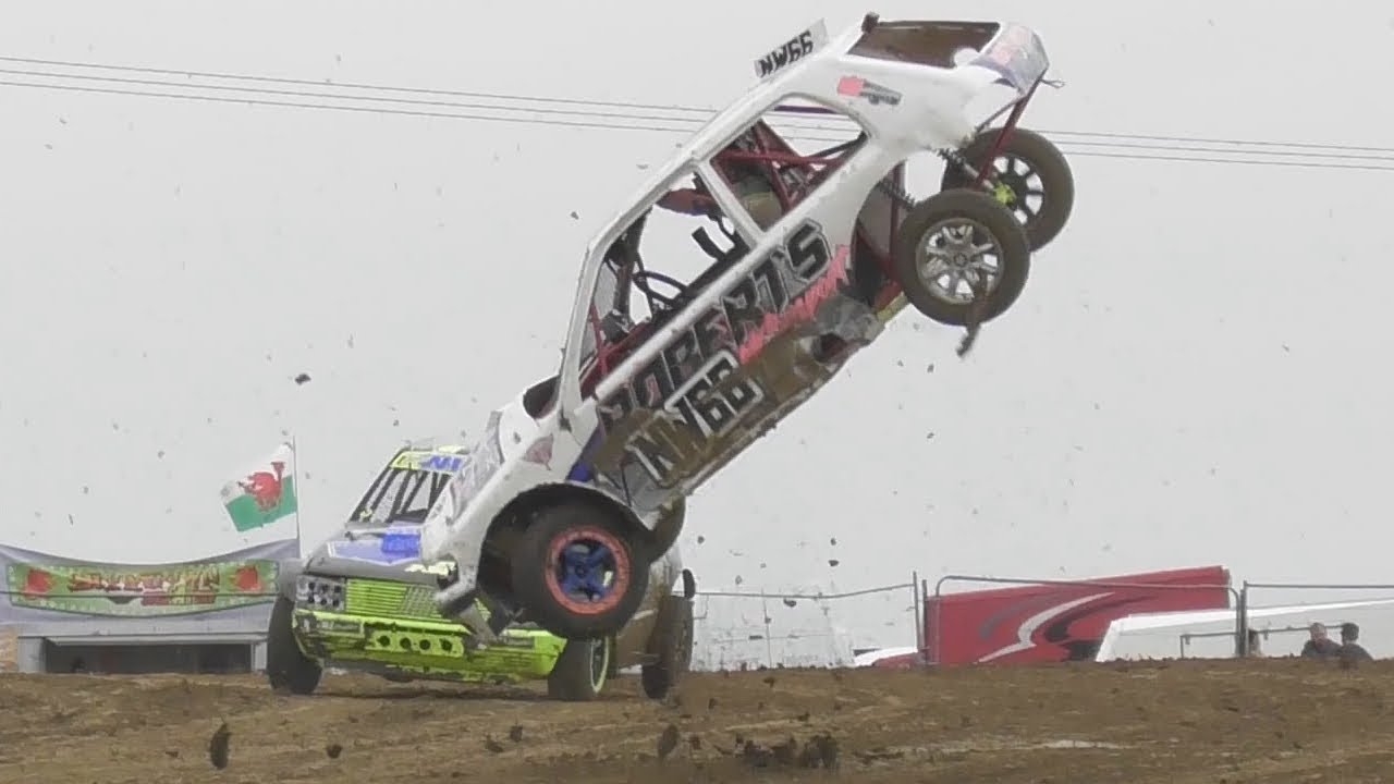 Autograss Crashes/Highlights, BAS Round 2, Stroud, 22 & 23/6/19