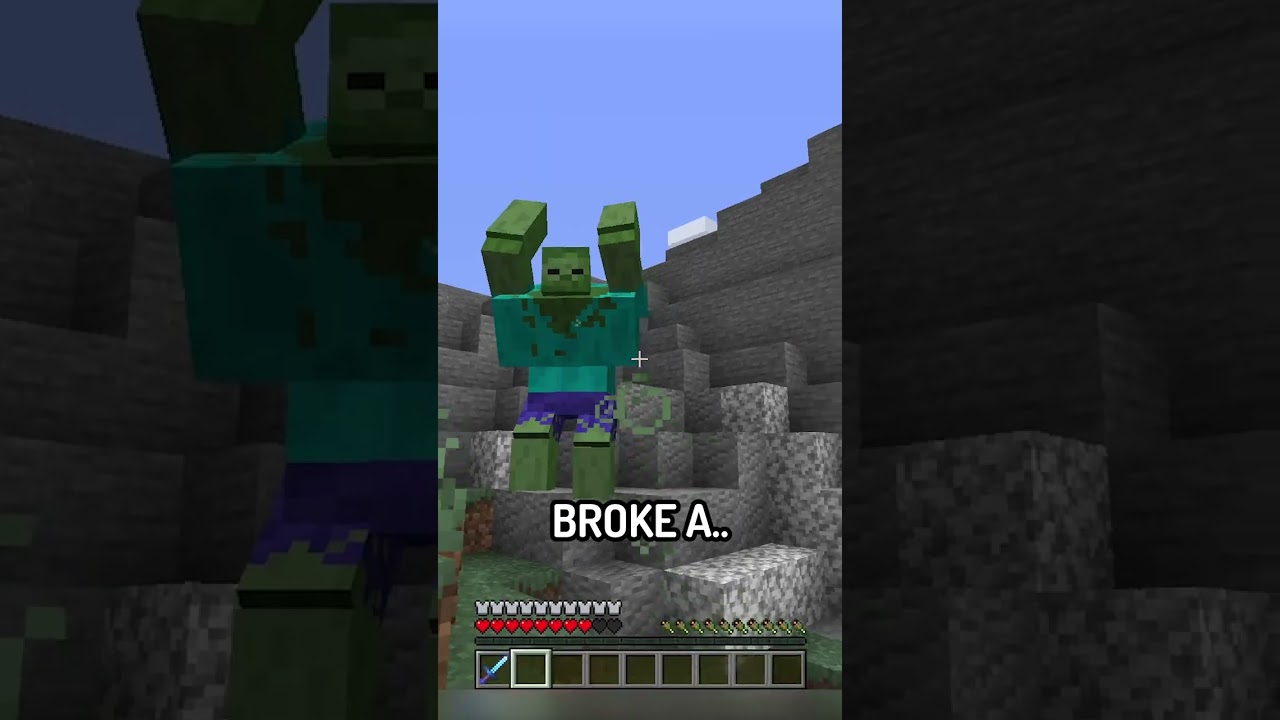Minecraft, but there are mutant mobs