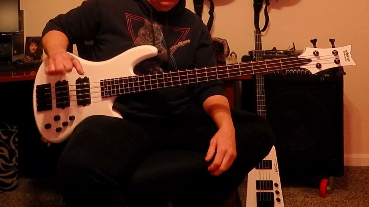 Def Leppard - Armageddon It  (bass cover)