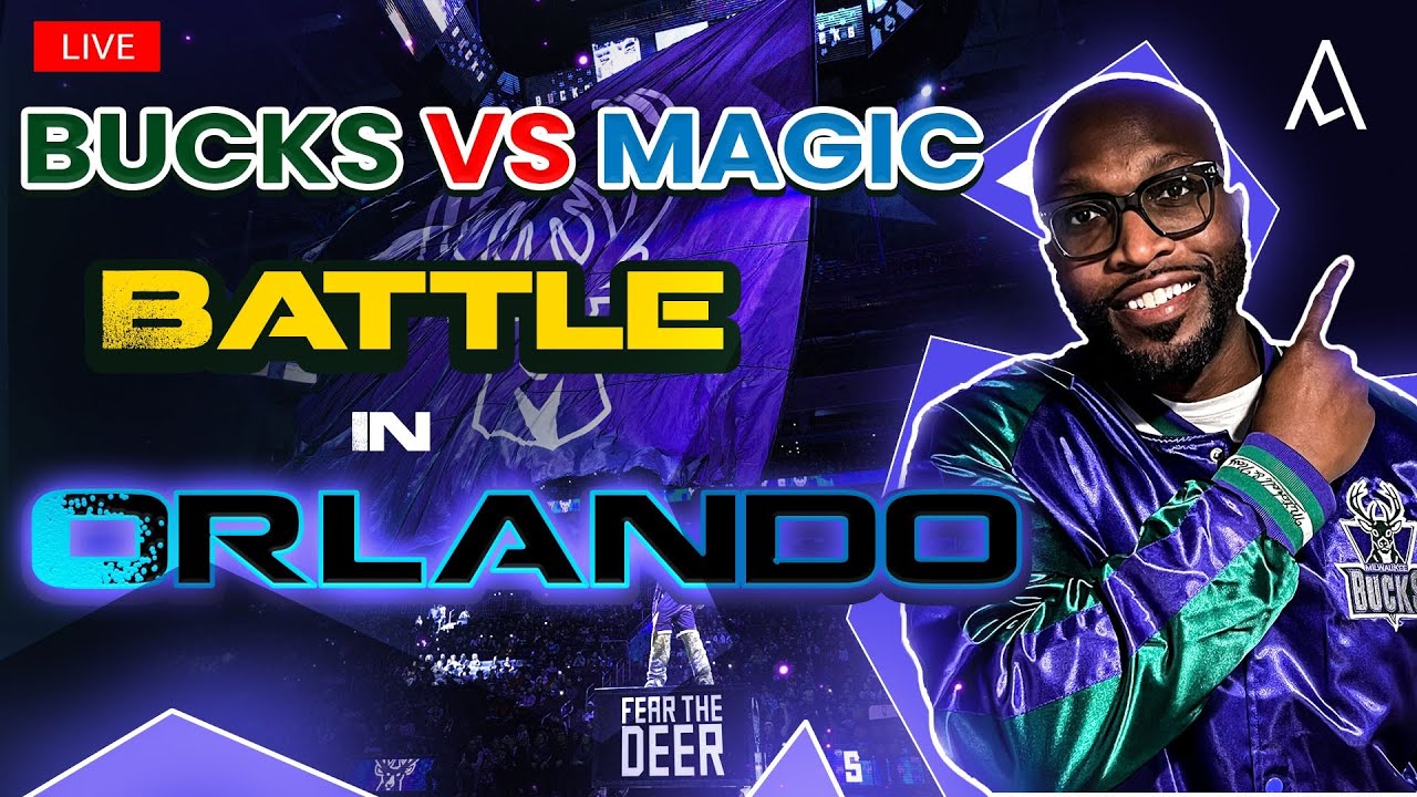 Bucks vs Magic: Giannis vs Banchero Showdown Tonight! 🔥 #amaraslogic #bucks