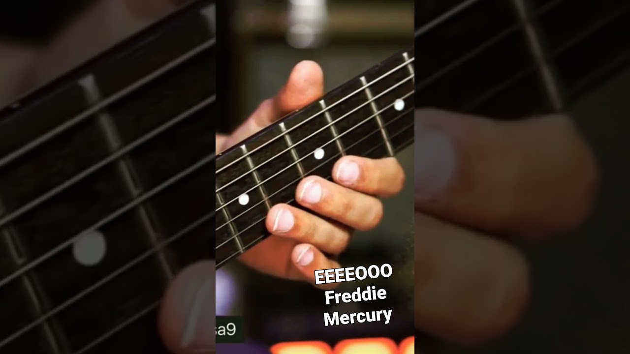 EEEOOO Freddie Mercury by felipe.sousa9 guitar
