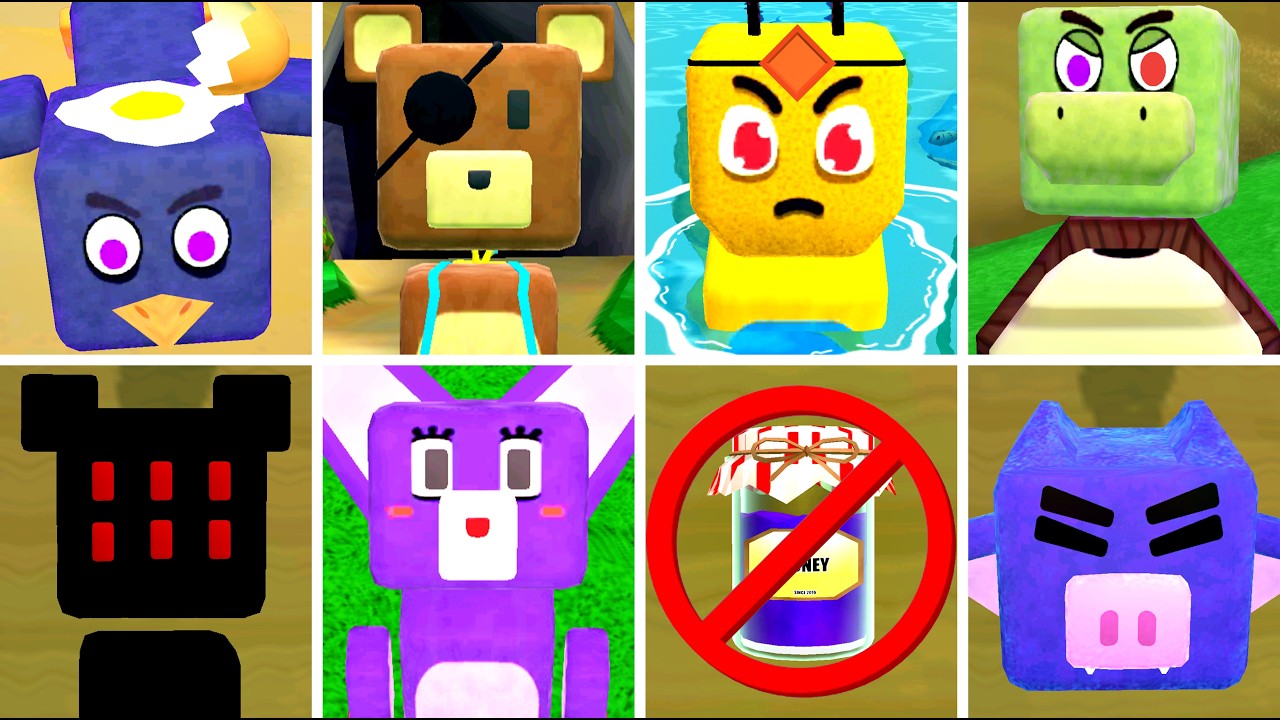 I Found the SECRET Bee Queen Portal - Super Bear Adventure Mod