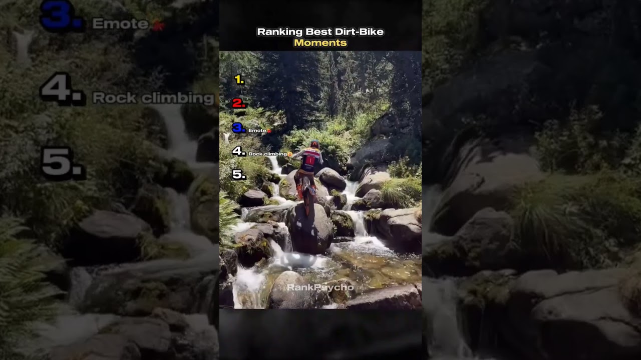 Ranking best dirt bike moments