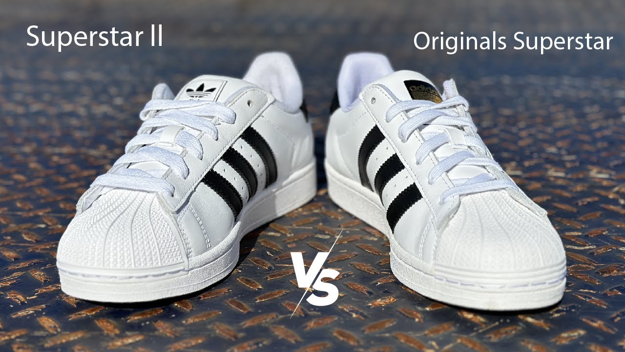 Adidas Superstar 2 - what's difference from Originals Superstar