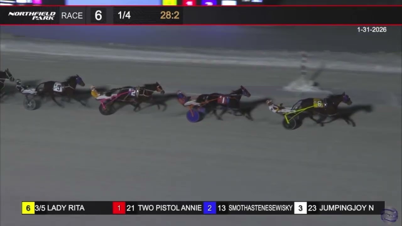 Lady Rita makes it three-in-a-row in the FM Open Pace | 1/31/26