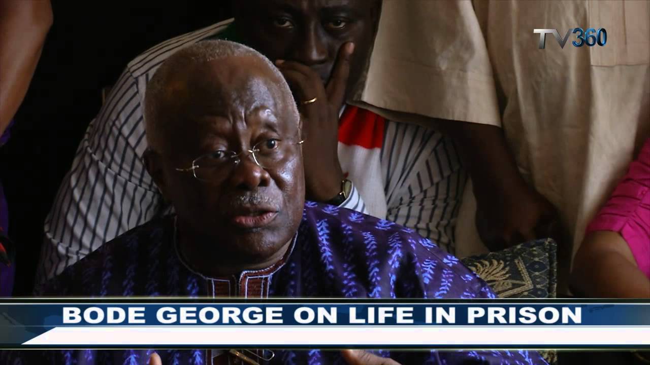 BODE GEORGE ON PRISON EXPERIENCE