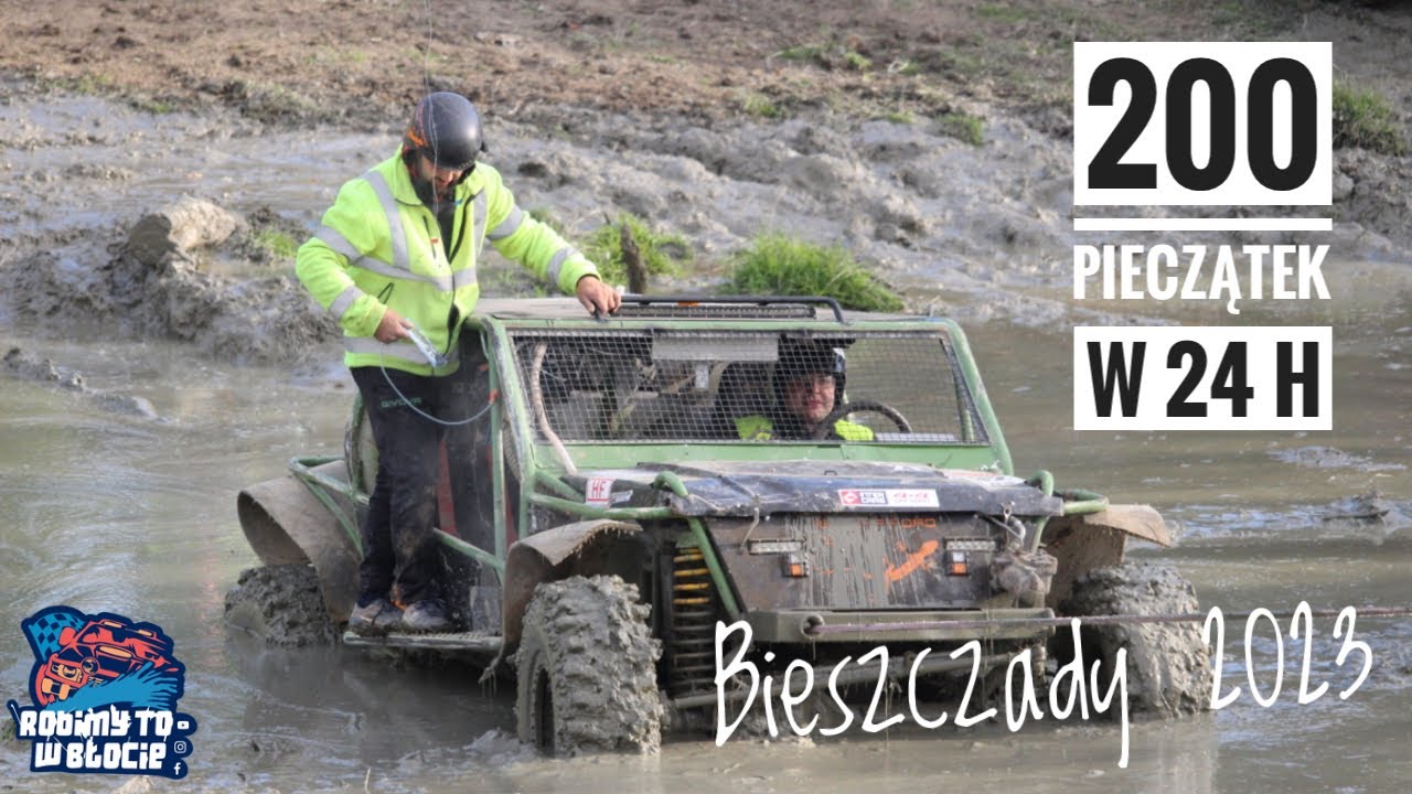 200 pieczatek w 24 godziny/4 patyki Bieszczady Natura Park 2023 RELACJA Offroad Rajd
