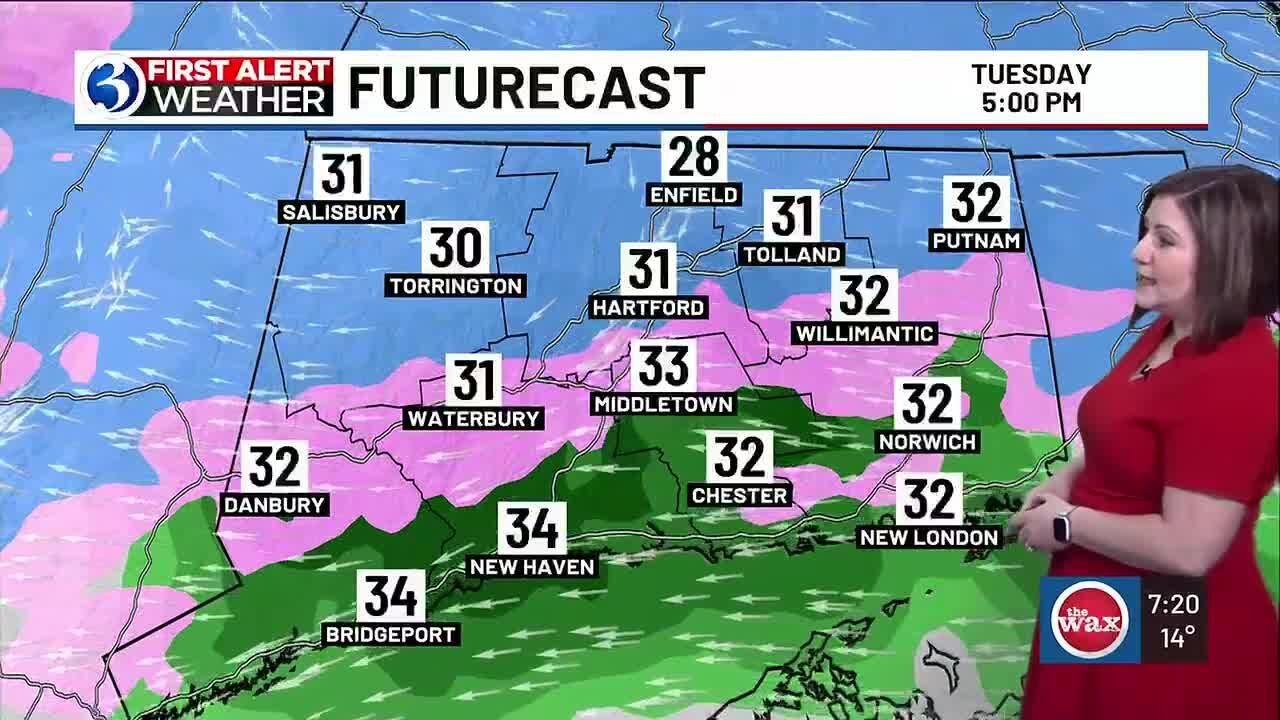 FORECAST: First Alert Weather Day for snow, icy mix, and rain