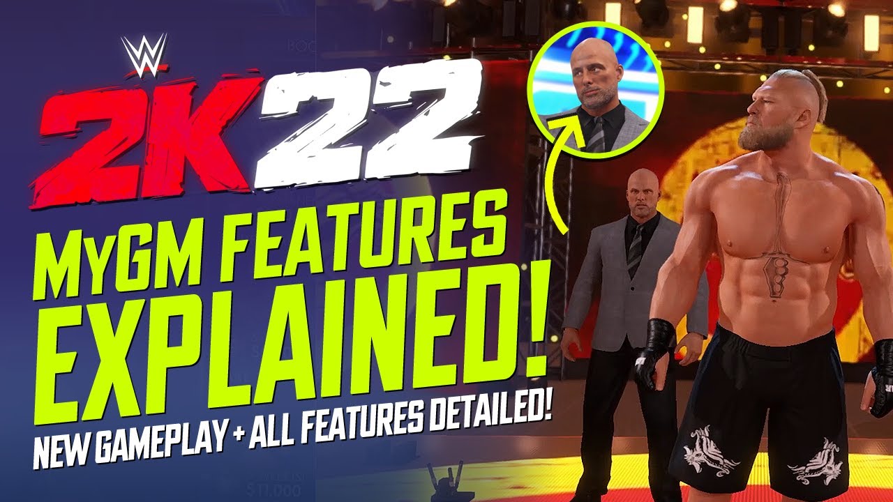 WWE 2K22: MyGM Gameplay + All Features Explained!