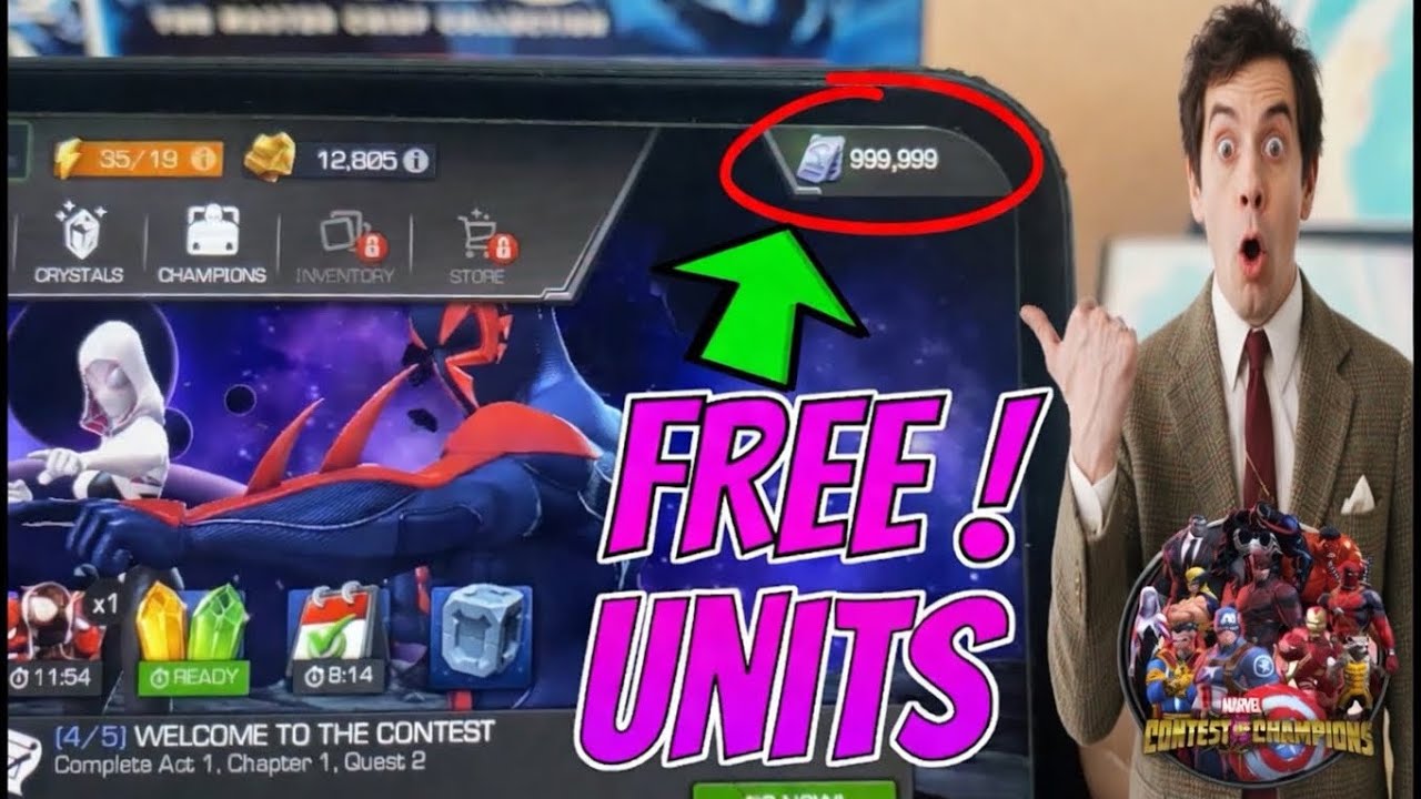 💥 Marvel Contest of Champions Hack 2026 – UNLIMITED Units & Crystals FREE! Instant Riches! 🔥