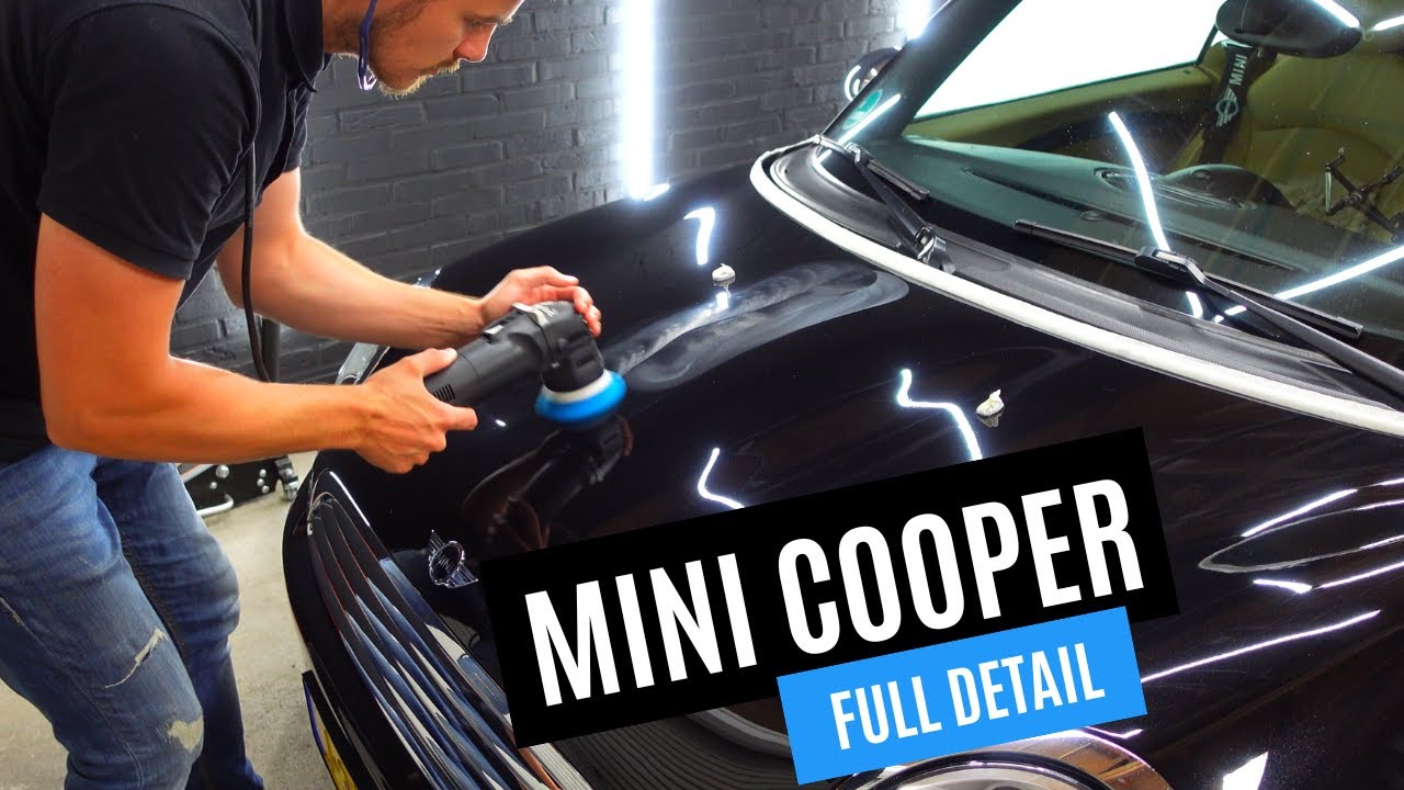 Mini Cooper Convertible Detailing | A Lot of Swirls and Hazing! | Two Step Polish | 4K