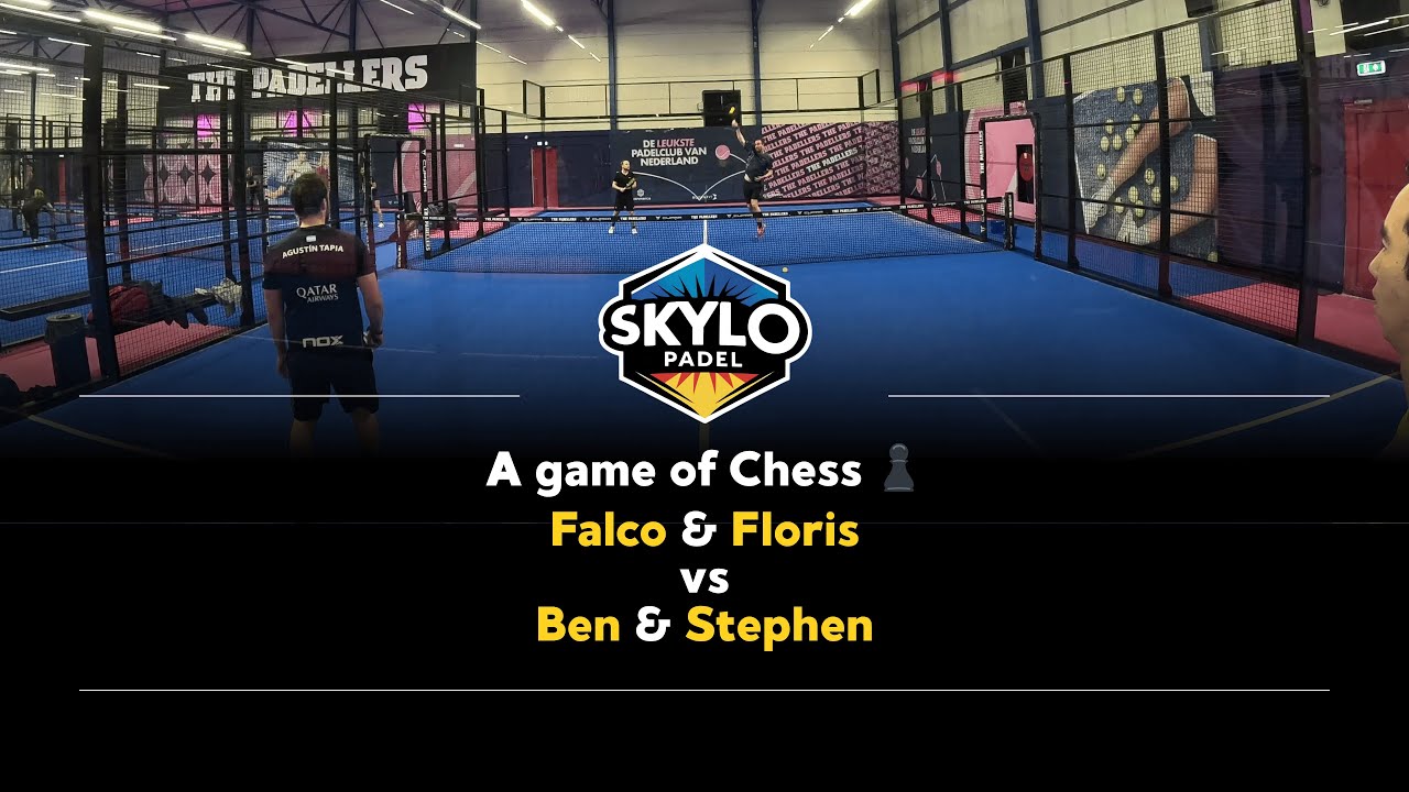 A Game of Chess ♟️🔥 | Falco & Floris vs Ben & Stephen | Padel Highlights