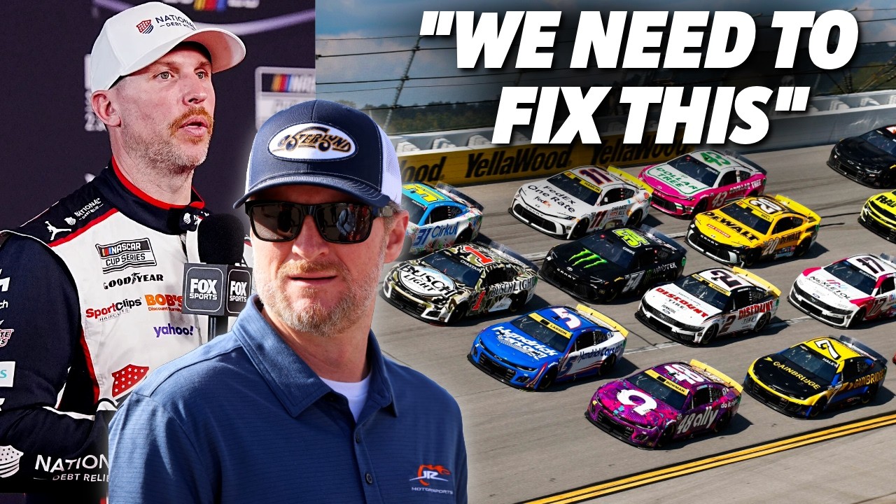 Dale Jr. and Denny Hamlin Call Out NASCAR's Fuel Saving Problem