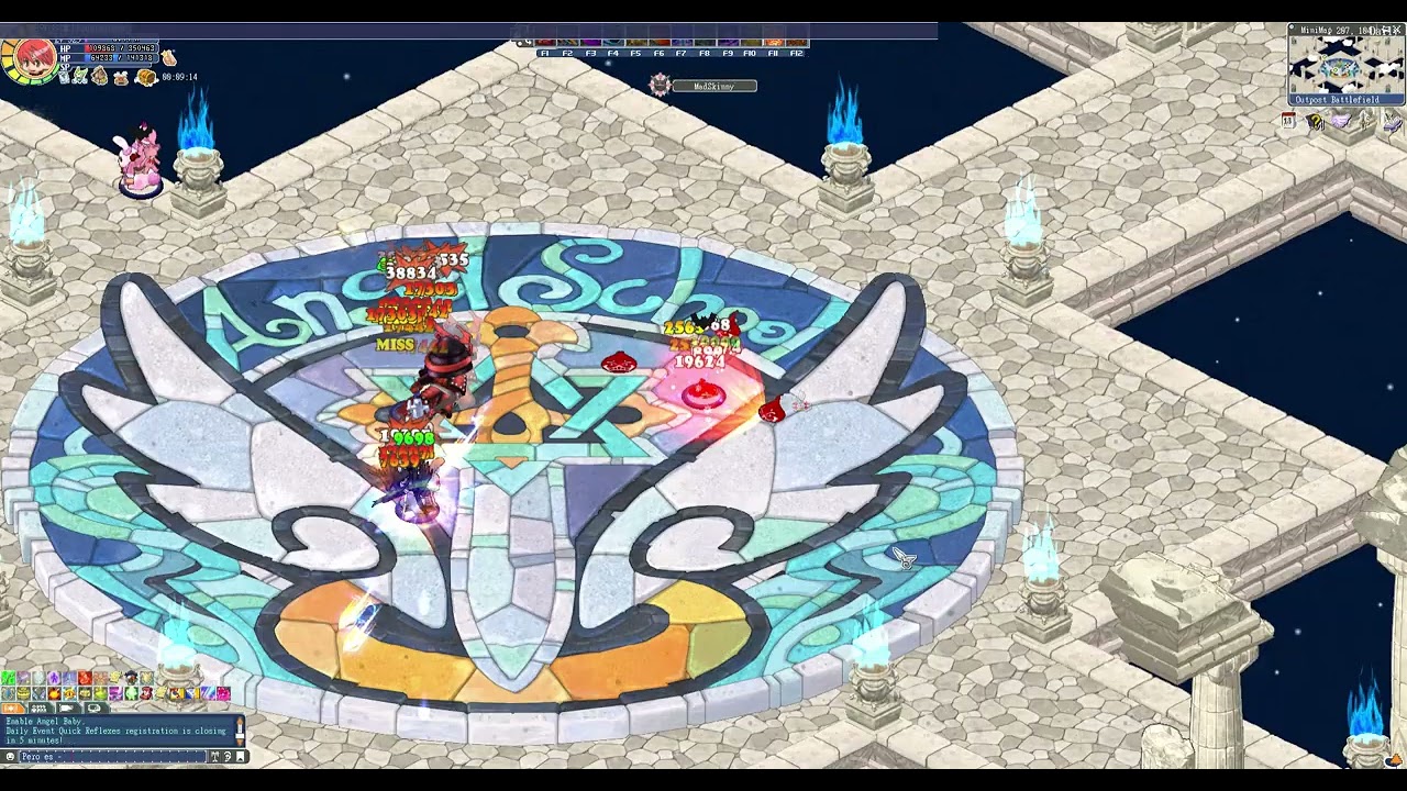 Angels Online AOPVP2 BOW VS MAGE