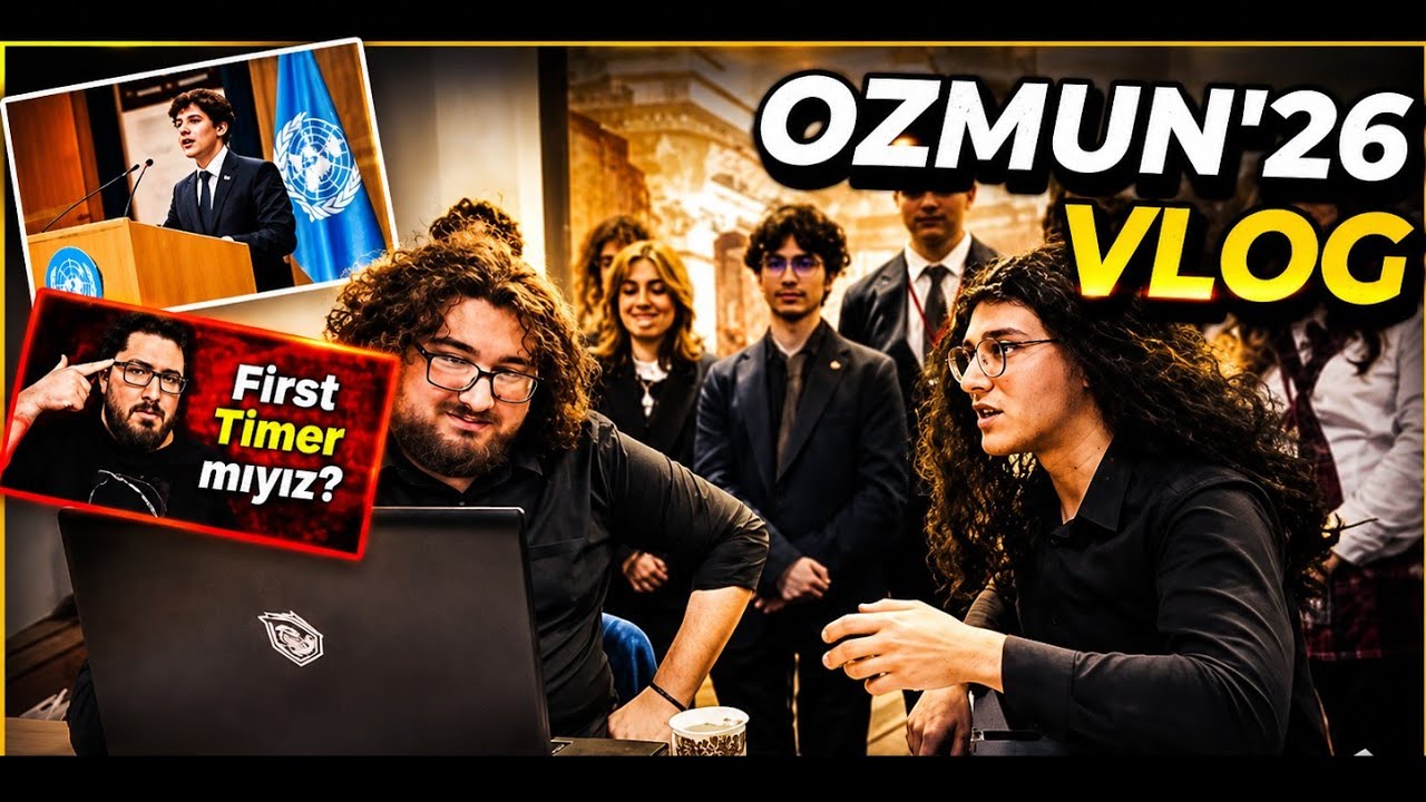 OZMUN'26 | EFSANE BİR VLOG! (Model United Nations)