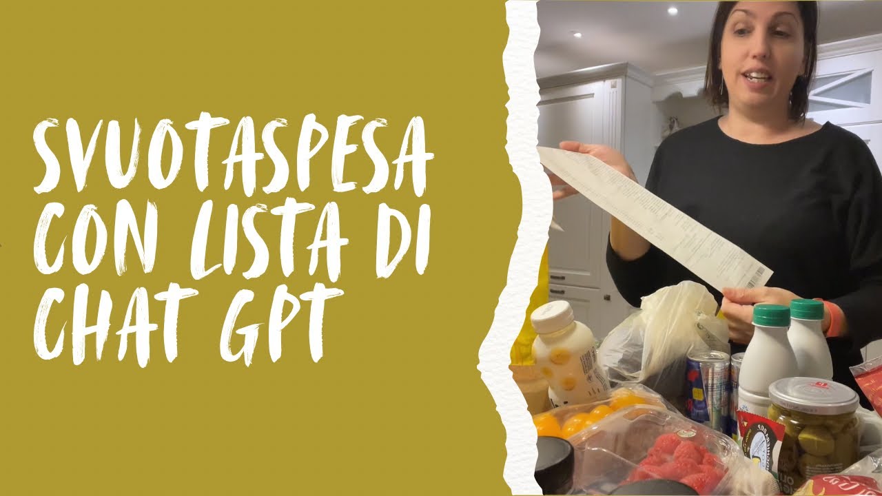 Svuotaspesa intelligente #vitadamamma #spesa #gpt 