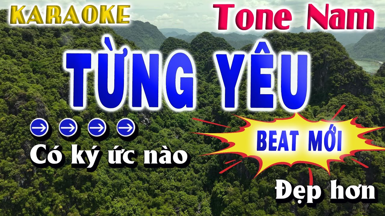Từng Yêu Karaoke Tone Nam Tone Nam Thấp Dễ Hát | Quân Beat