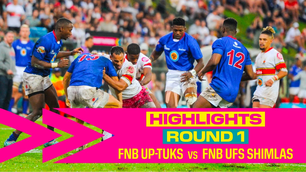 Round 1 HIGHLIGHTS:  FNB Tuks vs FNB UFS - 2023