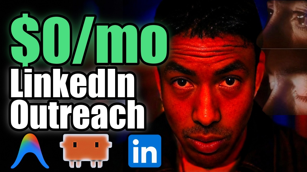 Build a $0/mo LinkedIn Outreach System with Claude Code (TUTORIAL)
