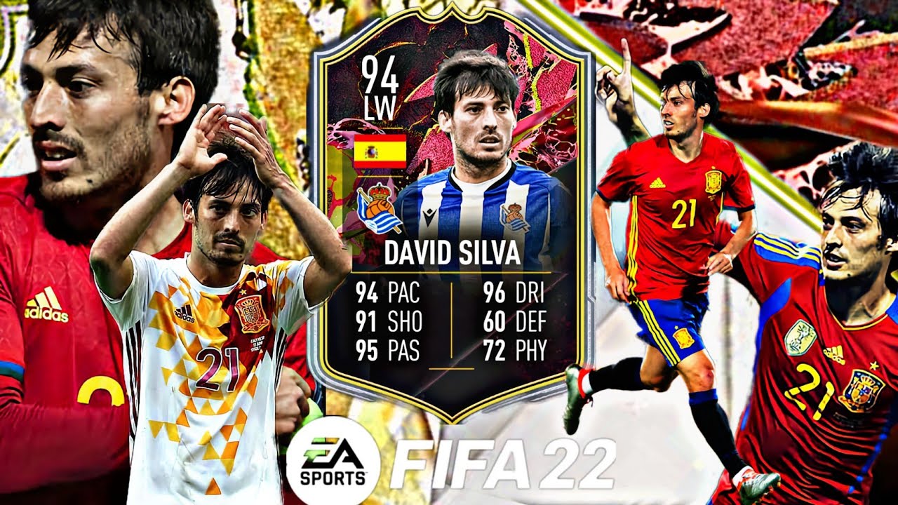 THE SPANISH MAGICIAN!😍🇪🇸 DAVID SILVA!🥵 - 94 RATED LW SHAPESHIFTERS DAVID SILVA REVIEW - FIFA 22