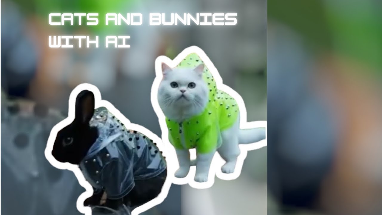 Cats and rabbits #dreamteam  