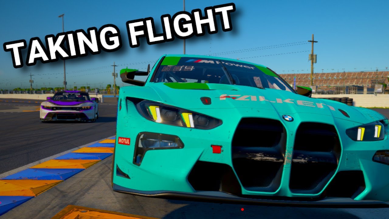Возвращение к GT3 на трассе Дайтона | Большая ошибка BMW M4 GT3 в iRacing