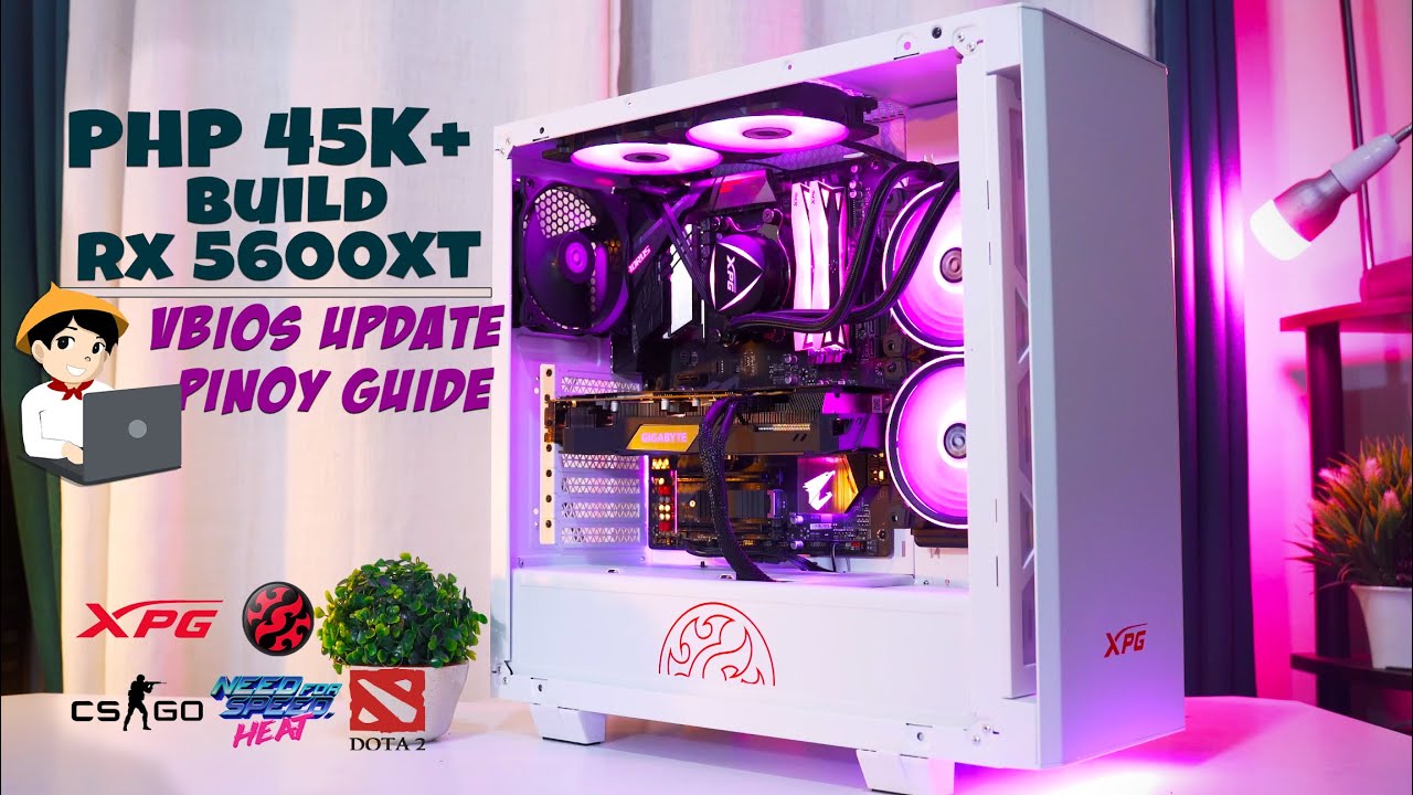 BUILD: PHP 45K+ Production & Gaming PC RX 5600 XT Gaming OC ft XPG Invader/Levante/Core Reactor 2020