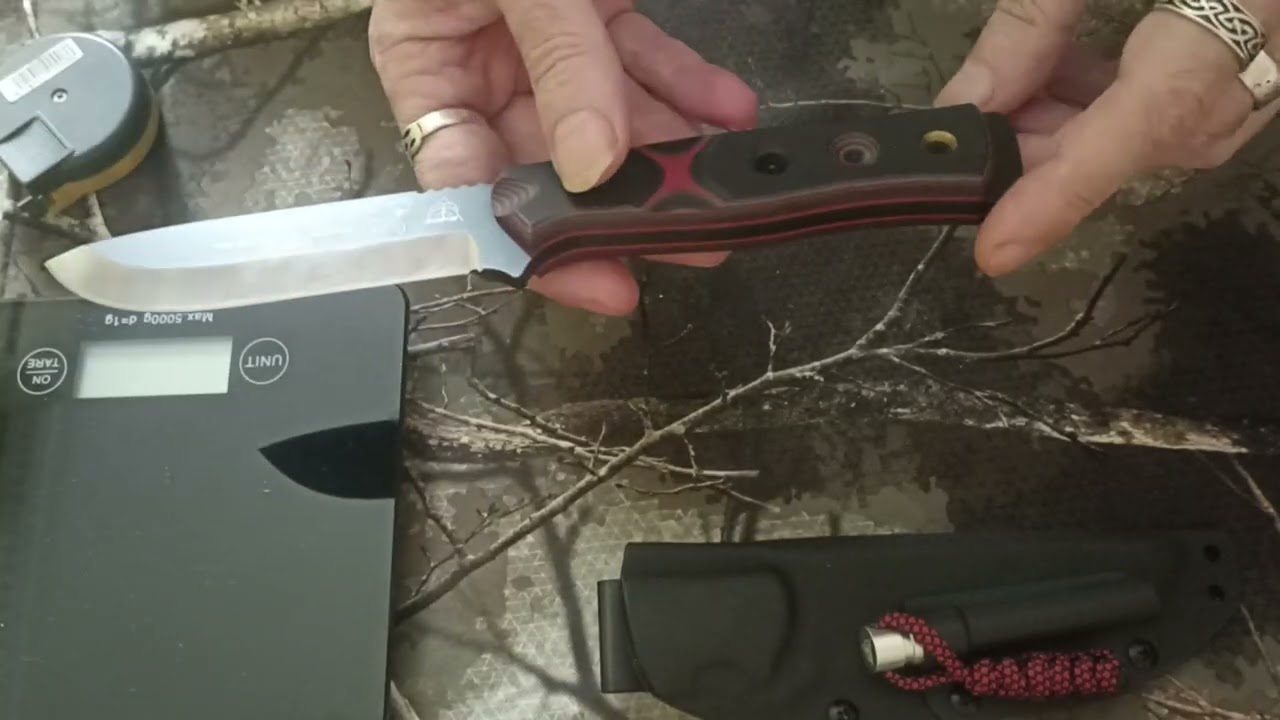 Cuchillo Tops B.O.B Fieldcraft de Alliexpress.