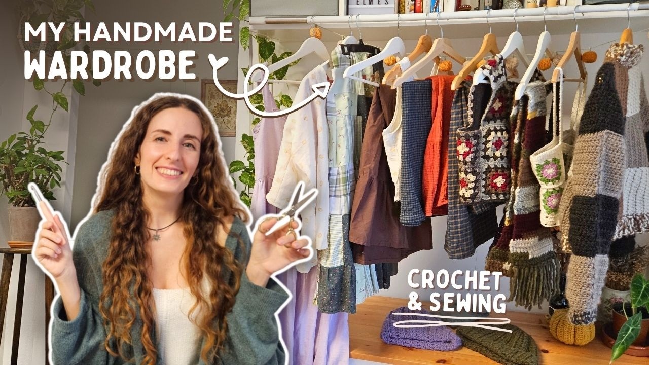 Мой первый год вязания крючком и шитья ✂️ Все, что я сделала, будучи новичком