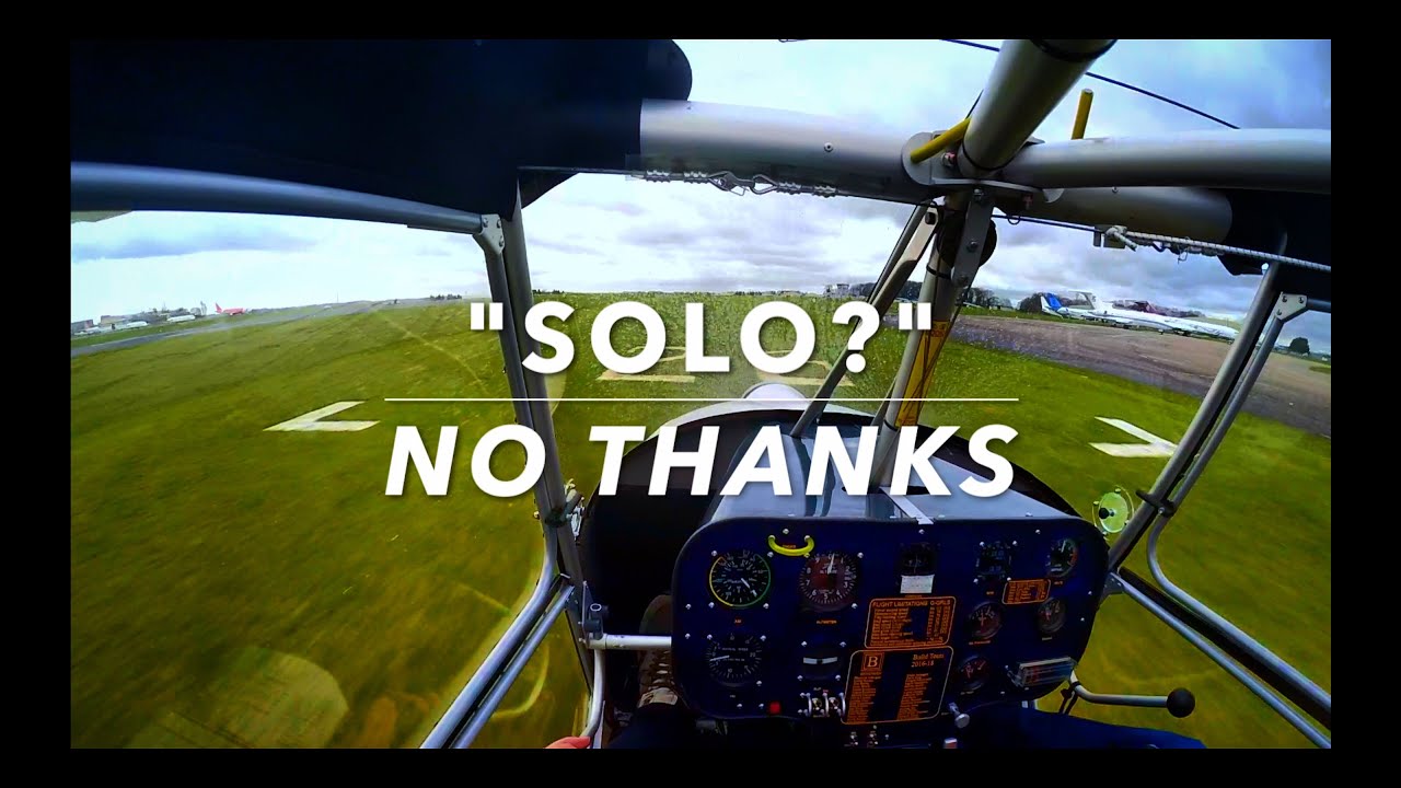 LEARNING TO FLY | Episode 10 | WHEN NOT TO SOLO | Kemble Flying Club | Skyranger |
