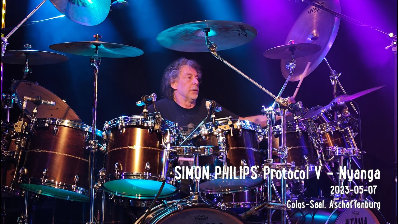 SIMON PHILLIPS' PROTOCOL V - Nyanga; Colos-Saal, Aschaffenburg; 2023-05-07