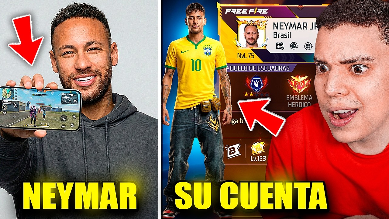 BUSCANDO CUENTAS DE FAMOSOS EN FREE FIRE Y NO PUEDO CREER COMO ESTAN !! 😨😨