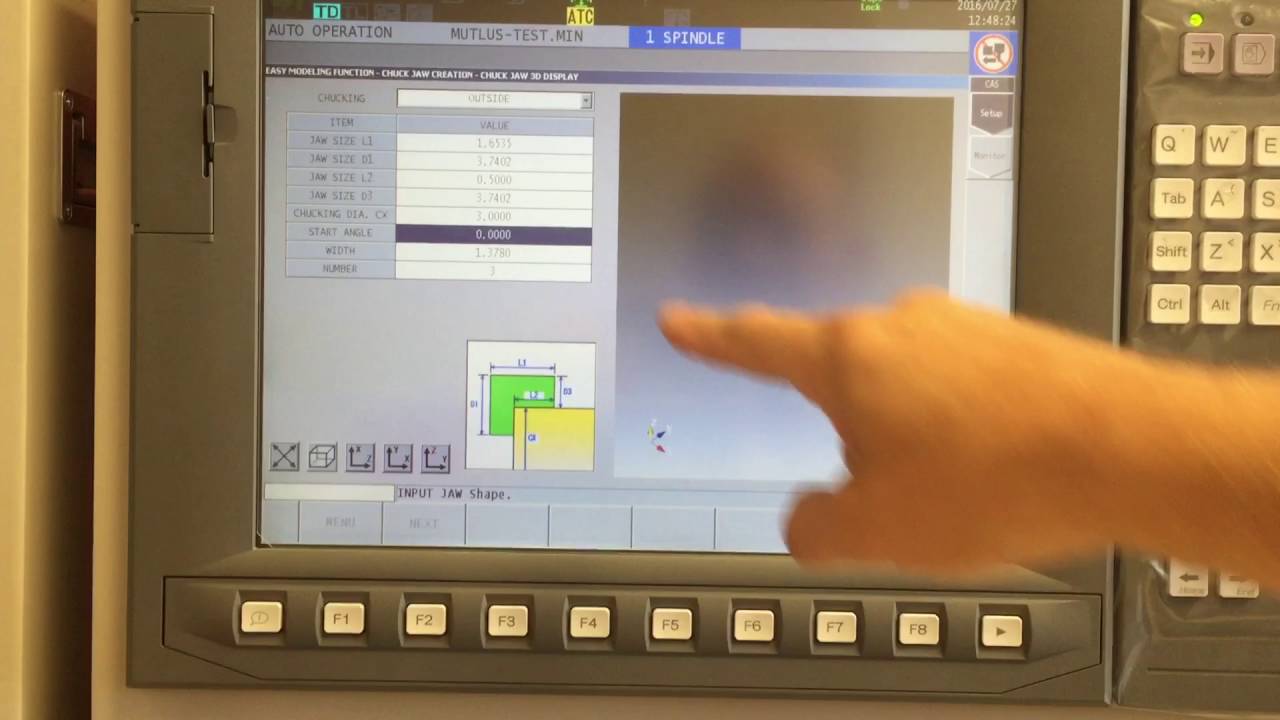 CAS machining environment