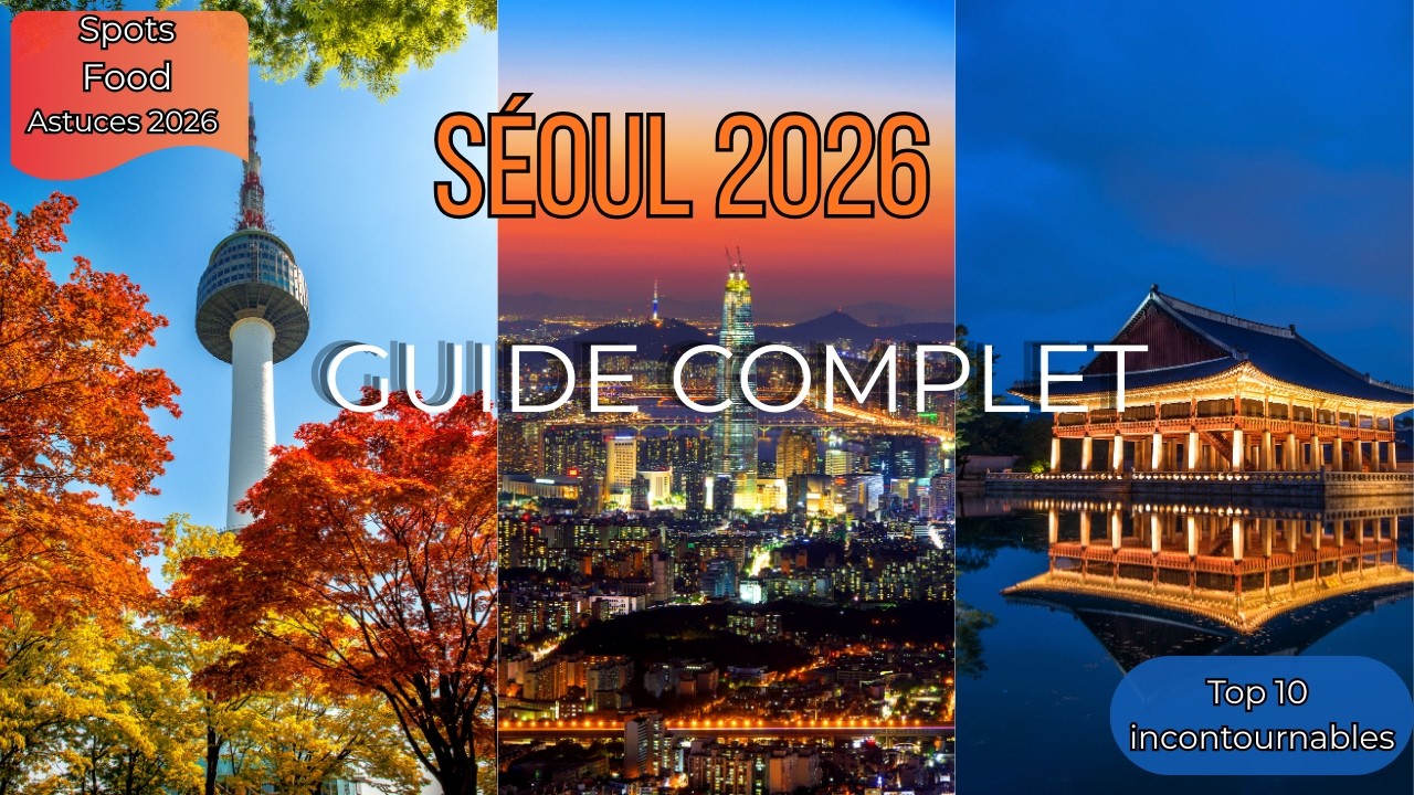Séoul Guide Voyage 2026 : 10 Min pour Tout Savoir - Visites, Astuces et Conseils Incontournables !