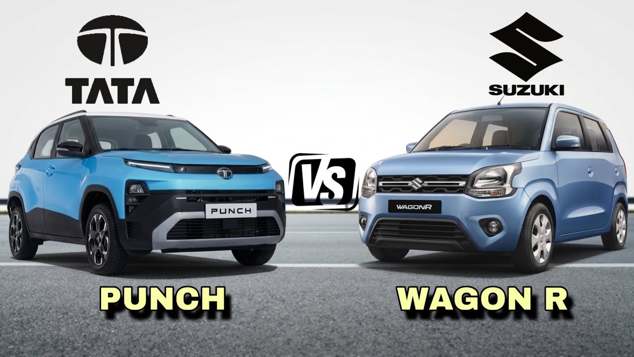 Сравнение Tata Punch и Maruti Suzuki Wagon R