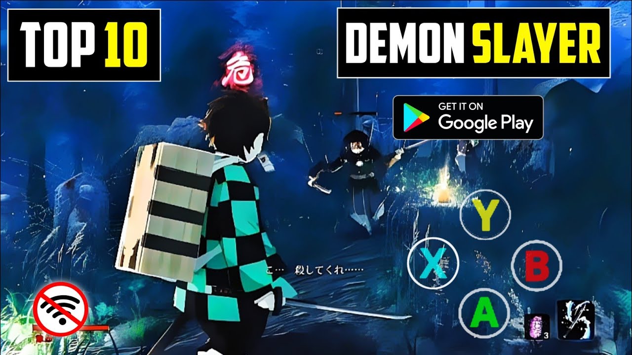 Top 10 Best DEMON SLAYER Games For Android In 2025 | High Graphics (Online/Offline)