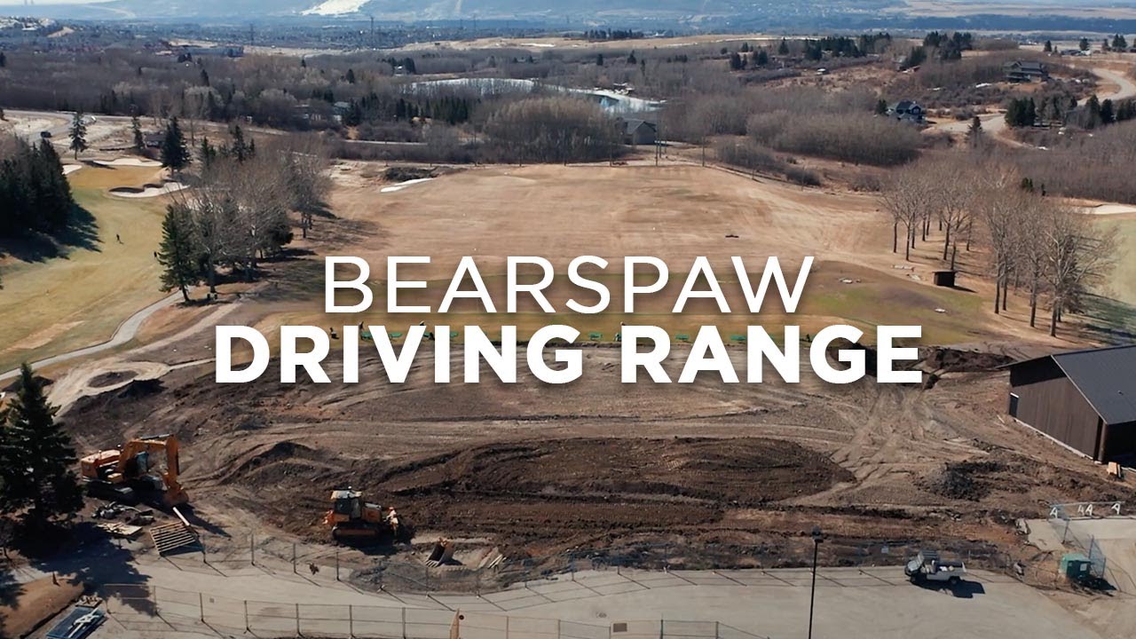 An Update On Our Exciting New Driving Range At Bearspaw Golf Club
