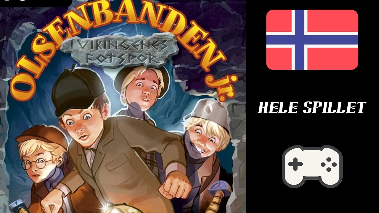 Olsenbanden jr. i vikingenes fotspor (2005) - PC - Norsk tale