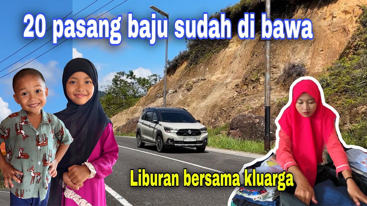 PERSIAPAN LIBURAN KE PULAU MANDEH SUMBAR⁉️ MAMAK BAWA 20 PASANG BAJU