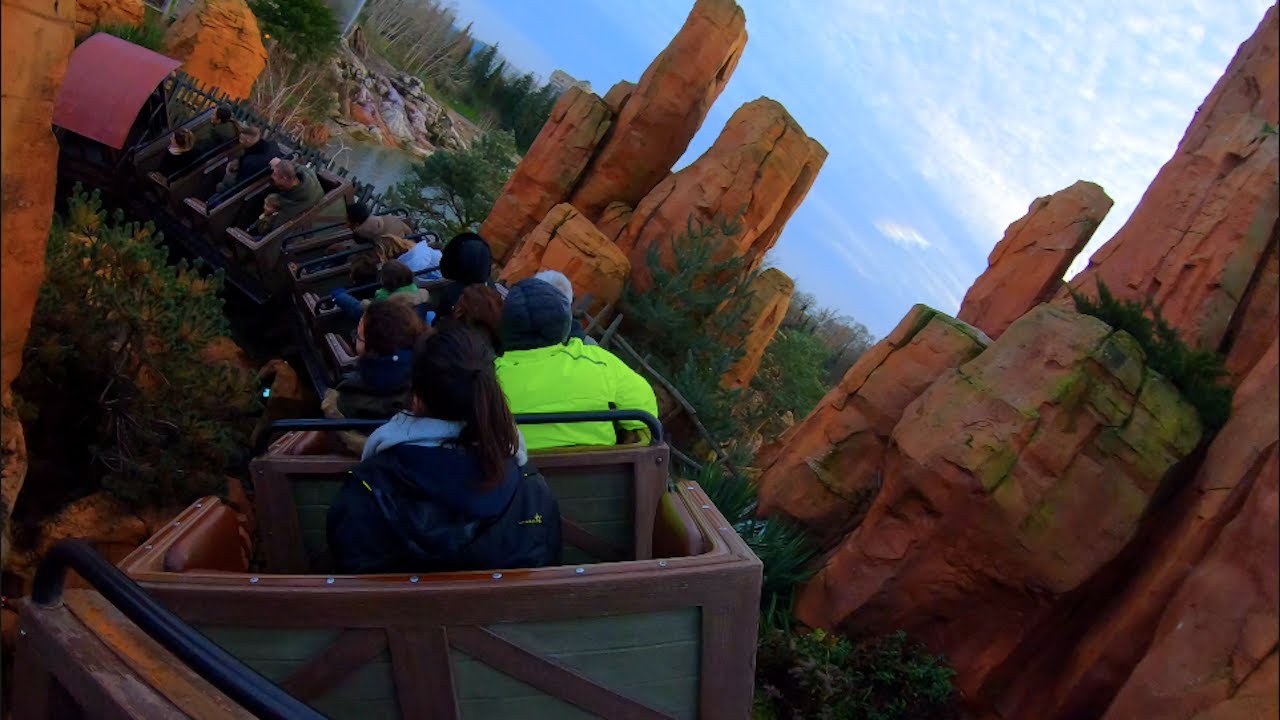 🎢 [4k] [Onride] Big Thunder Mountain | Disneyland Paris