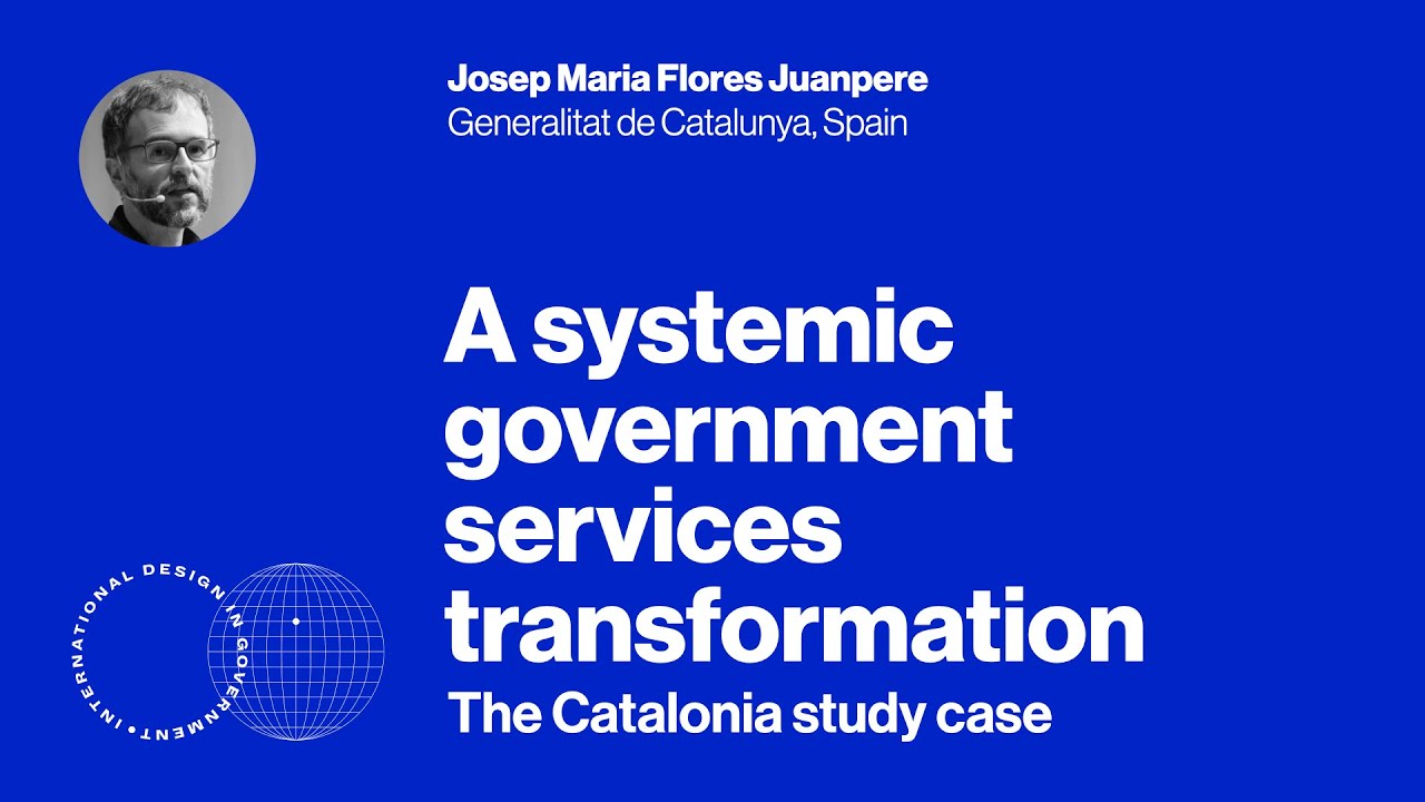 A systemic government services transformation: The Catalonia study case