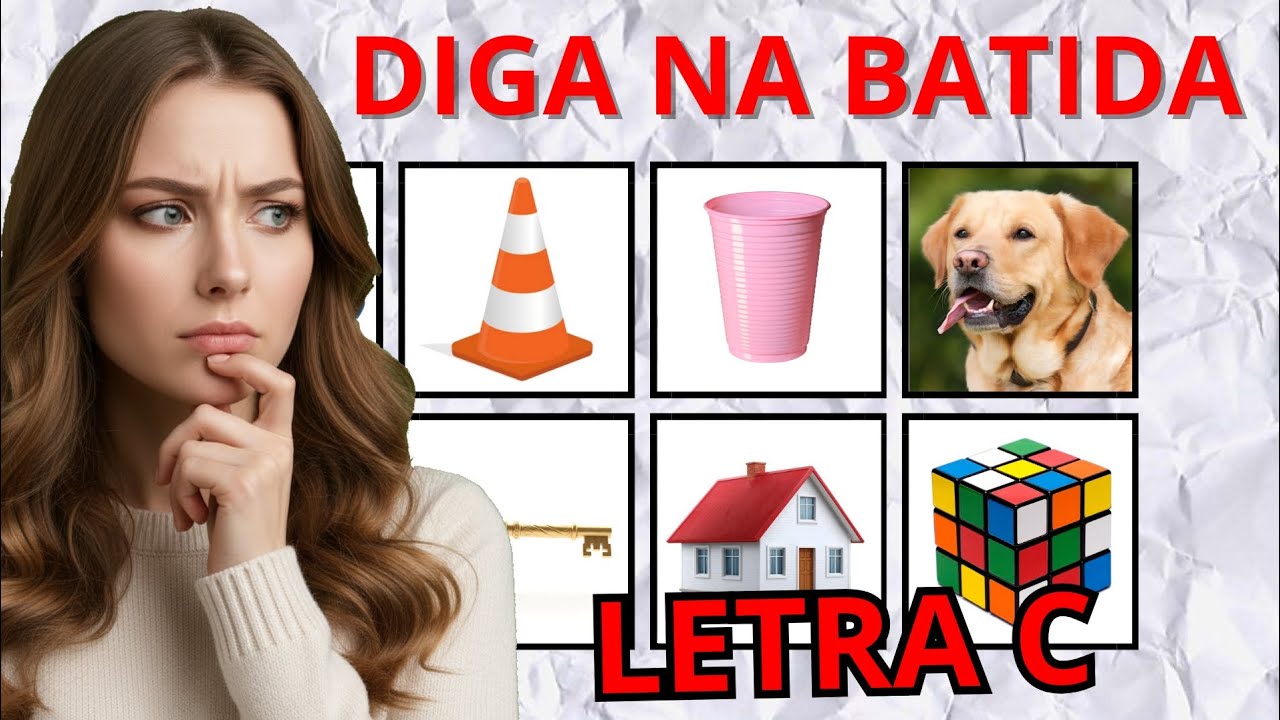 LETRA C: Diga a Palavra na Batida (Parte 1)