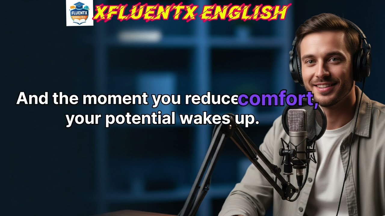 The Cost of Comfort | Why Comfort Destroys Dreams | English Listening Practice