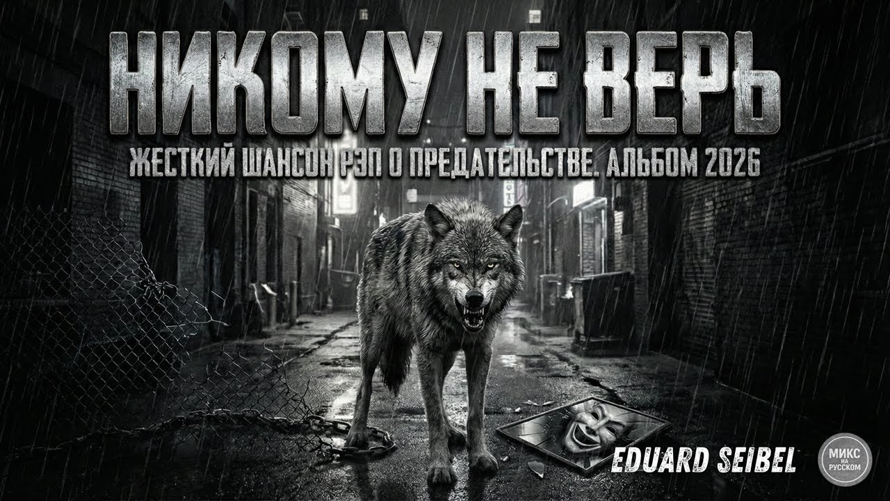 НИКОМУ НЕ ВЕРЬ. Жесткий Шансон Рэп о предательстве. Альбом 2026