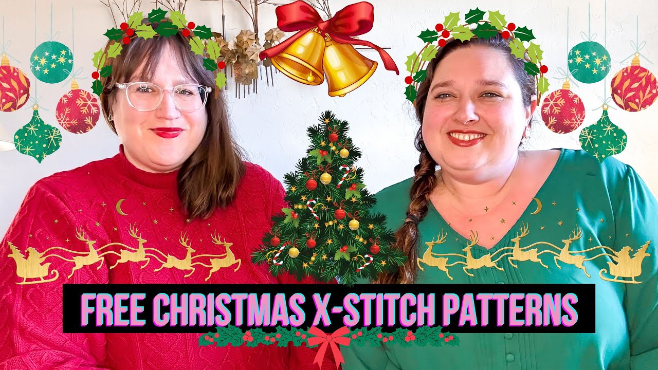 50+ Free Christmas Cross Stitch Patterns (Flosstube Extra)