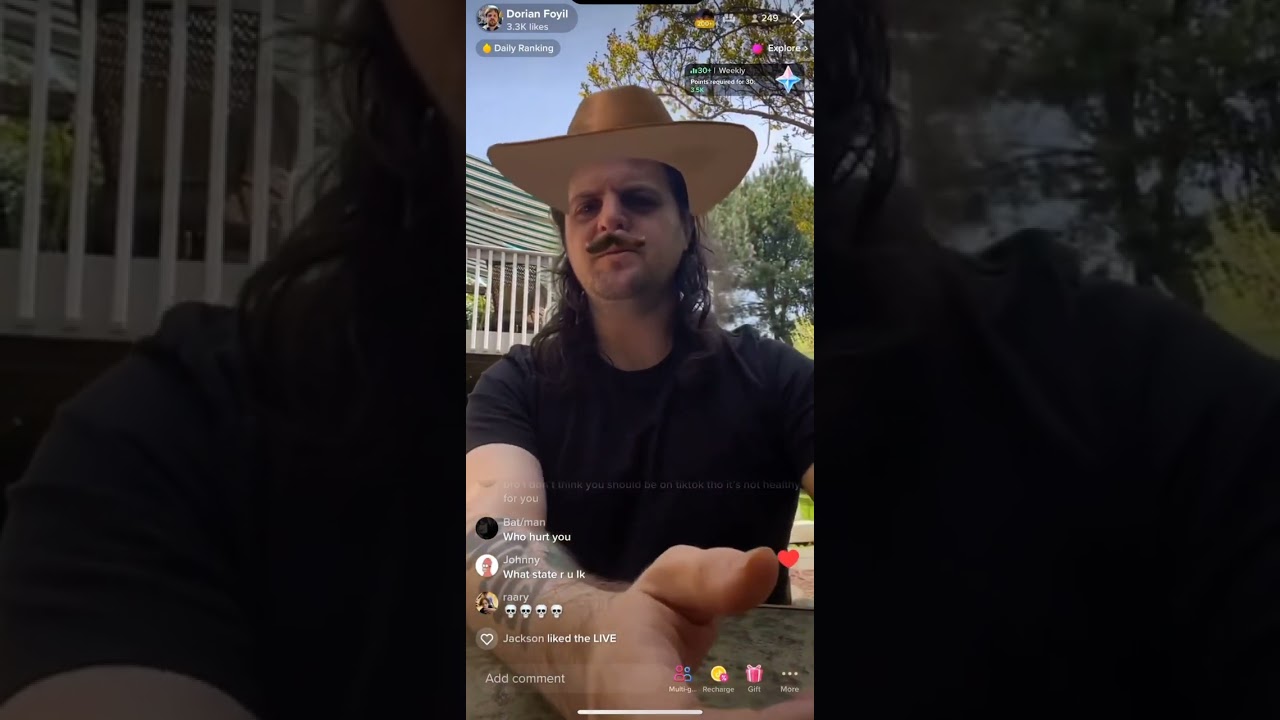 GhettoASMR Rage Quits His 4th  TikTok Live Stream Over; YouTube, No Love And Fake 